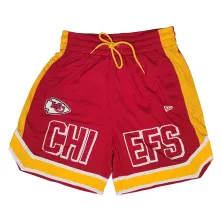 Pantalon Corto Kansas City Chiefs New Era NFL Graphic Mesh Rojo