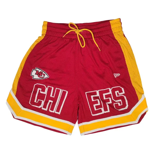 Pantalon Corto Kansas City Chiefs New Era NFL Graphic Mesh Rojo