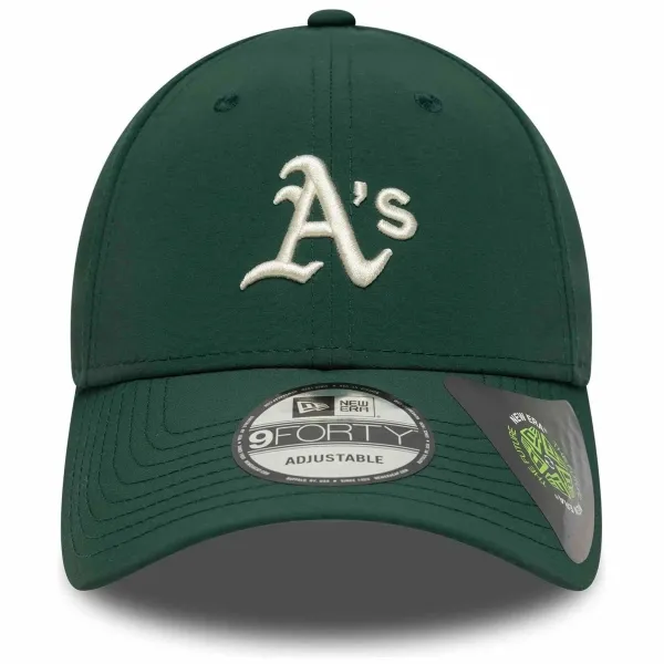 Gorra Oakland Athletics 9Forty reciclada en verde - frontal Gorra Oakland Athletics 9Forty reciclada en verde - frontal