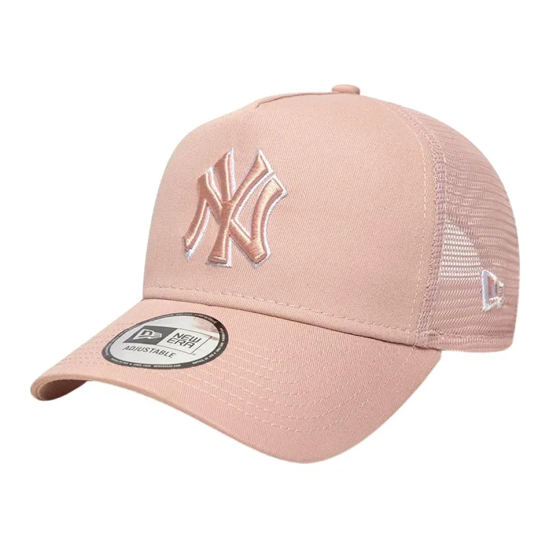 Gorra New York Yankees New Era Trucker rosa