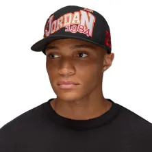 Gorra plana Jordan1984 negra - modelo Gorra plana Jordan1984 negra - modelo