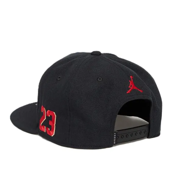 Gorra plana Jordan1984 negra - trasera Gorra plana Jordan1984 negra - trasera