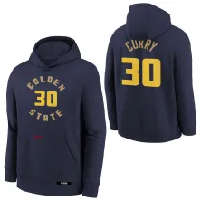 Sudadera Curry de los Warriors - Nike City Edition para niños - doble