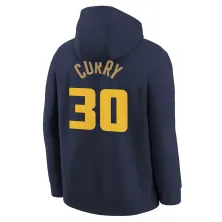 Sudadera Curry de los Warriors - Nike City Edition para niños - trasera Sudadera Curry de los Warriors - Nike City Edition para niños - trasera