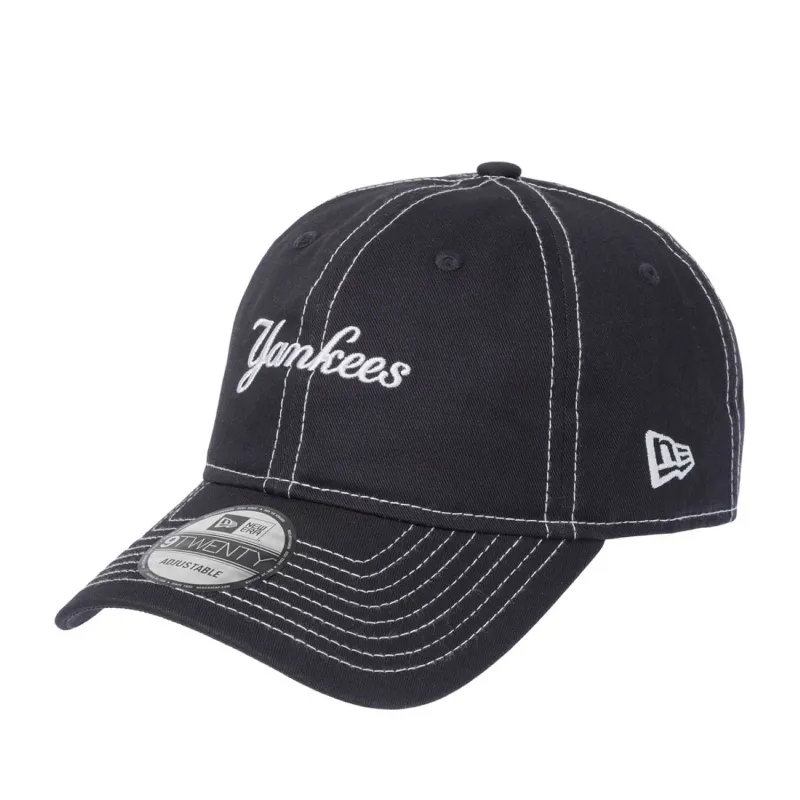 Gorra Yankees de New Era azul marino - lateral