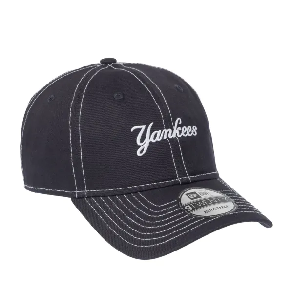 Gorra Yankees de New Era azul marino - lateral 2