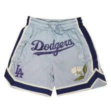Pantalon Corto Dodgers New Era MLB Floral Mesh Azul