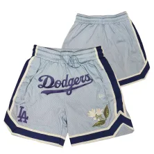 Pantalon Corto Dodgers New Era MLB Floral Mesh Azul