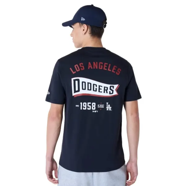 Camiseta LA Dodgers New Era azul marino - modelo Camiseta LA Dodgers New Era azul marino - modelo