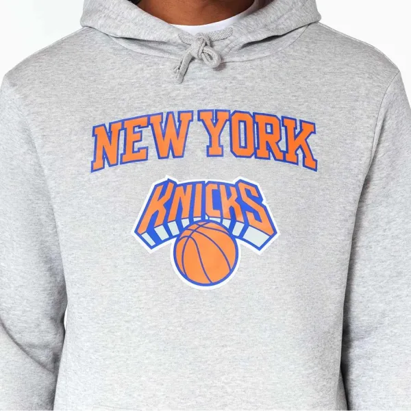 Sudadera Knicks New Era gris - logo Sudadera Knicks New Era gris - logo
