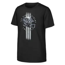 Camiseta Las Vegas Raiders Play Hard NFL Outerstuff Junior
