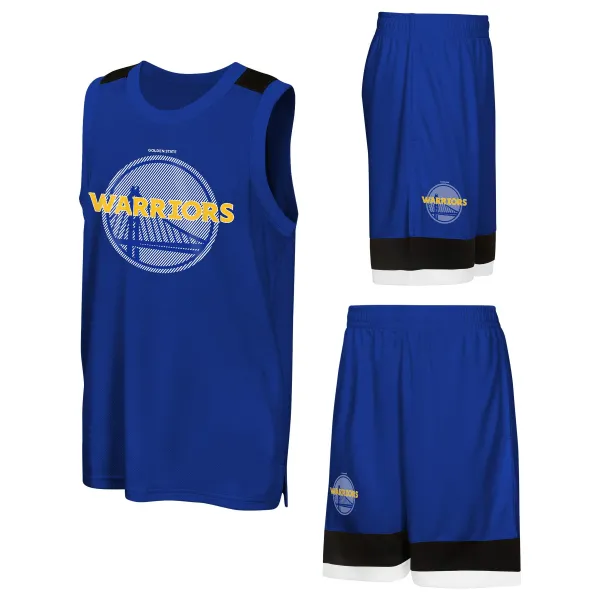 Equipación Golden State Warriors Interlock Outerstuff Junior