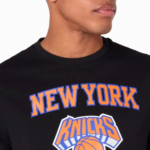 Camiseta New York Knicks Team Logo New Era negra