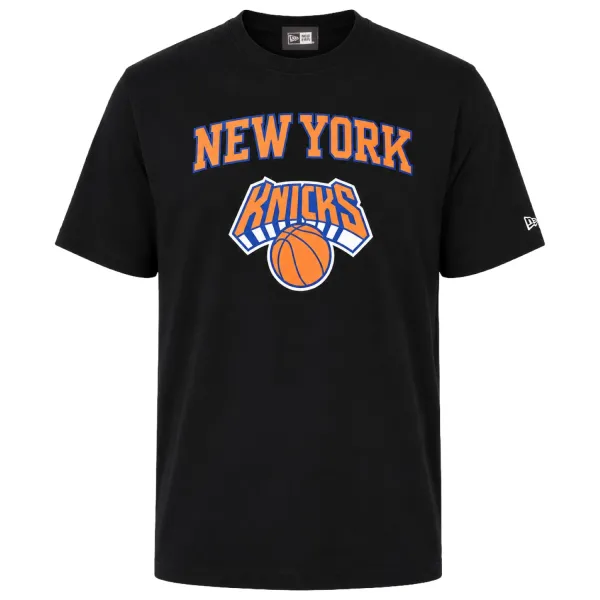 Camiseta New York Knicks Team Logo New Era negra