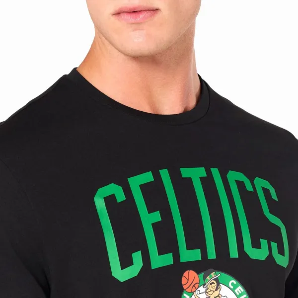 Camiseta Boston Celtics Team Logo New Era negra