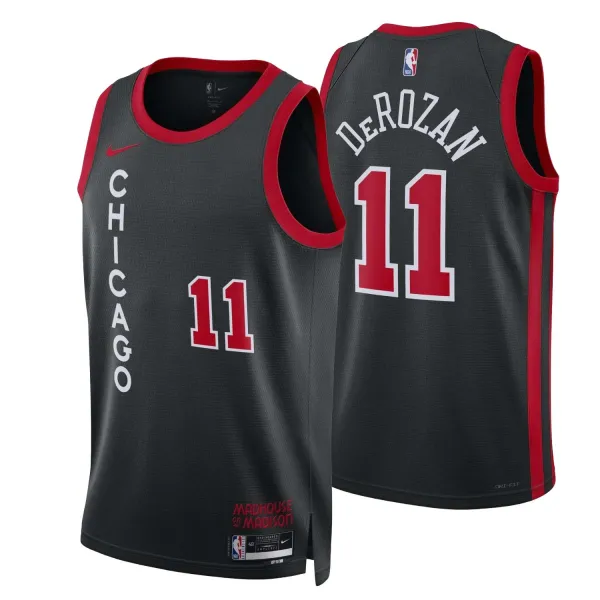 Camiseta Bulls infantil Derozan negra - principal