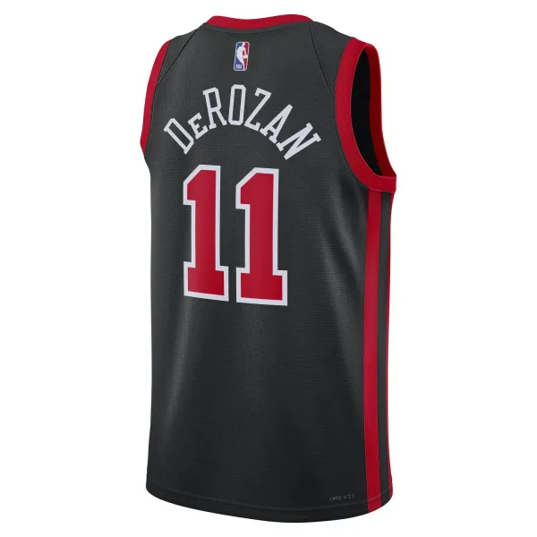 Camiseta Bulls infantil Derozan negra - espalda