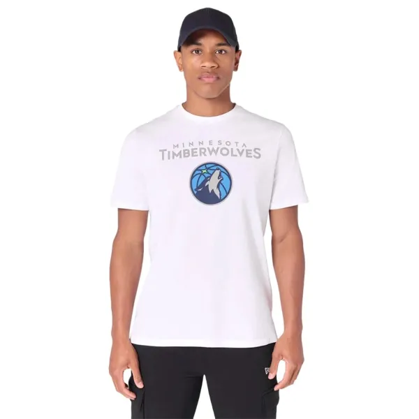 Camiseta Wolves New Era NBA blanca - modelo Camiseta Wolves New Era NBA blanca - modelo