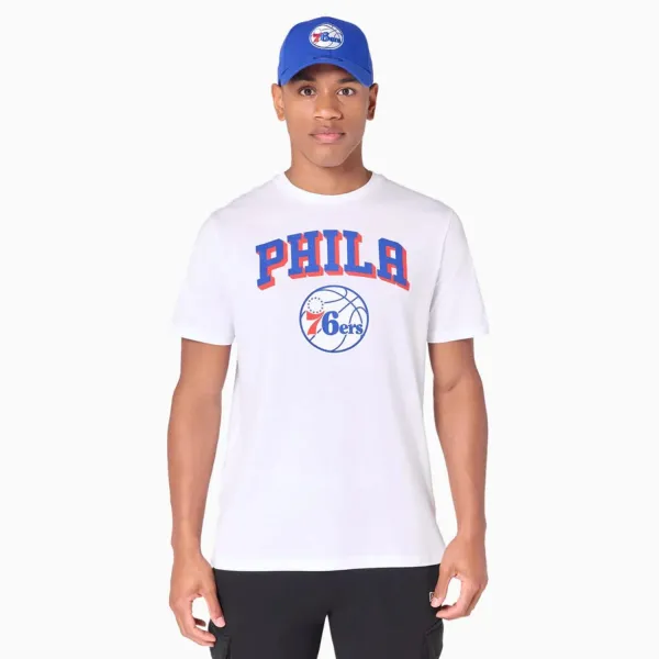 Camiseta manga corta de los sixers New Era - modelo Camiseta manga corta de los sixers New Era - modelo