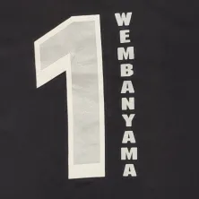 Camiseta Victor Wembanyama Spurs Outerstuff negra - dorsal