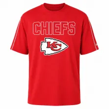 Camiseta Kansas City Chiefs NFL Heritage Oversized Graphic New Era