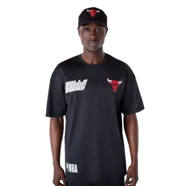 Camiseta Chicago Bulls NBA Mesh Graphic Logo New Era