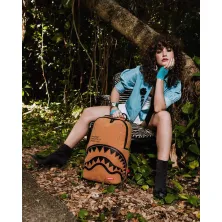 Mochila Sprayground Shark Central DLX-Faux Suede