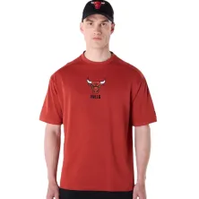 Camiseta Chicago Bulls New Era NBA Wordmark Oversized