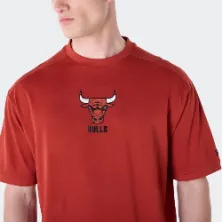 Camiseta Chicago Bulls New Era NBA Wordmark Oversized