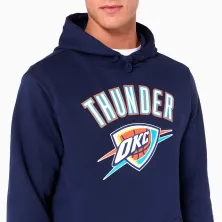 Sudadera Oklahoma City Thunder Team Logo New Era Regular Hoody azul
