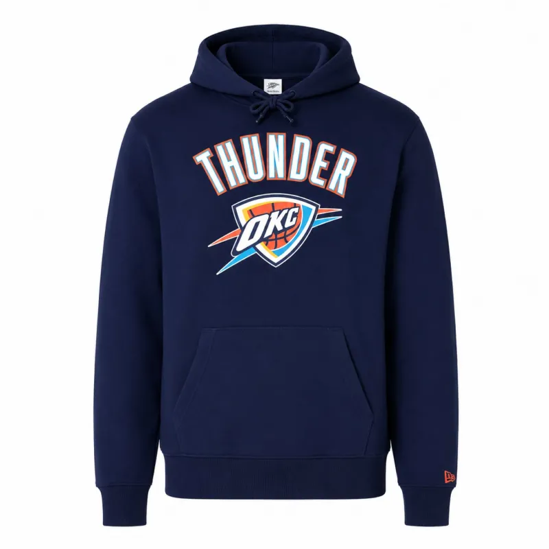 Sudadera Oklahoma City Thunder Team Logo New Era Regular Hoody azul