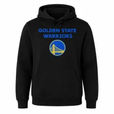 Sudadera Golden State Warriors Team Logo New Era Regular Hoody negra