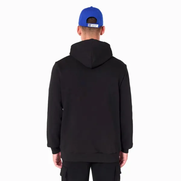 Sudadera Golden State Warriors Team Logo New Era Regular Hoody negra
