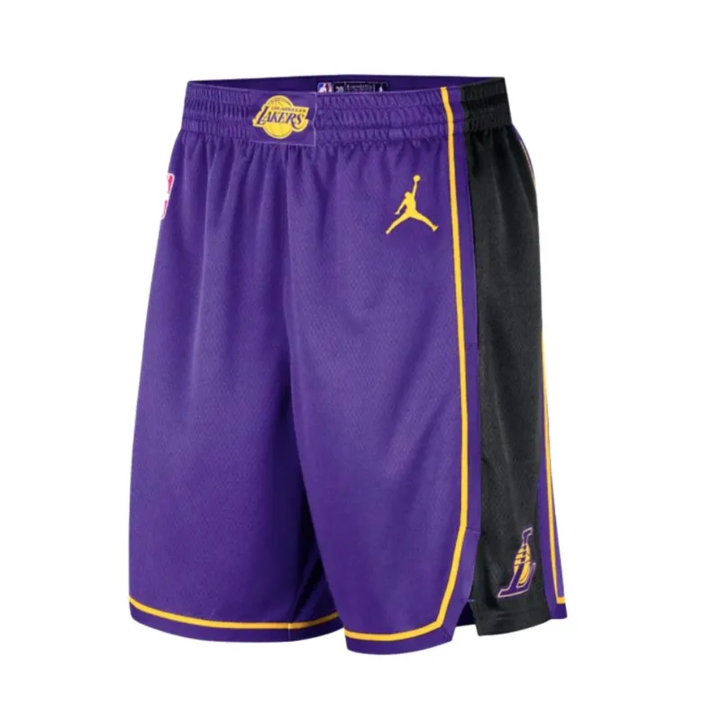 Pantalon Corto Baloncesto Lakers Junior Statement Edition Swingman