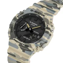 Casio G-Shock GA-2100CM-5AER Camo verde - lateral Casio G-Shock GA-2100CM-5AER Camo verde - lateral