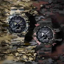 Casio G-Shock GA-2100CM-5AER Camo verde - varios Casio G-Shock GA-2100CM-5AER Camo verde - varios