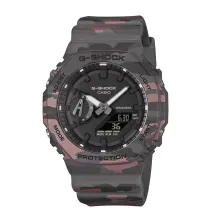 G-Shock GA-2100CM-8AER Grey Camo - Casio frontal
