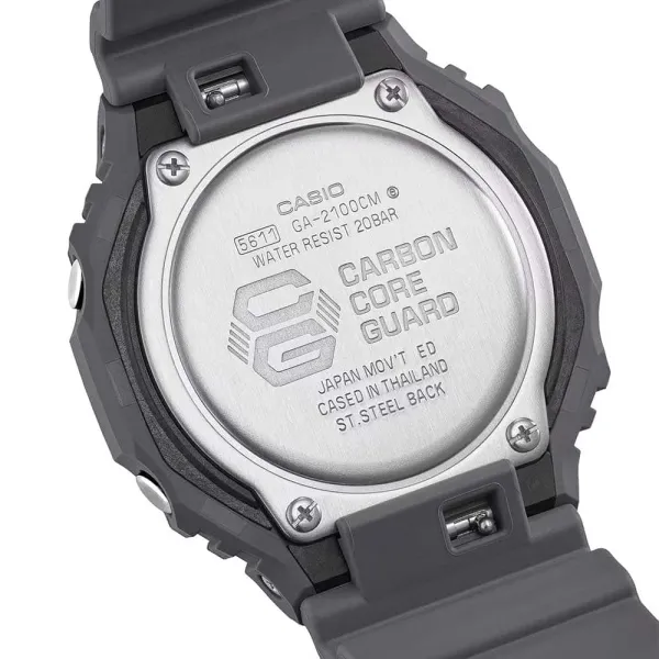 G-Shock GA-2100CM-8AER Grey Camo - Casio tapa G-Shock GA-2100CM-8AER Grey Camo - Casio tapa