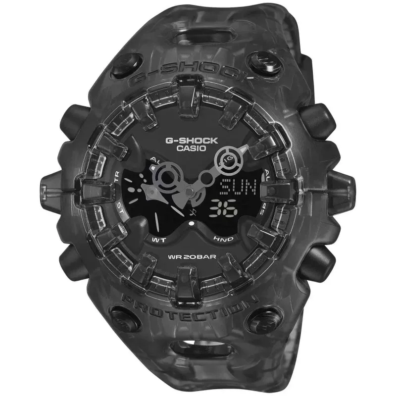 GA-V01SKE-8AER Neon Black de Casio - frontal