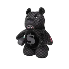 Sprayground Censored Moneybear negro - lado
