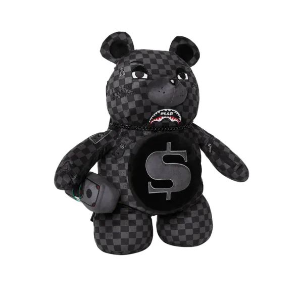Sprayground Censored Moneybear negro - lateral