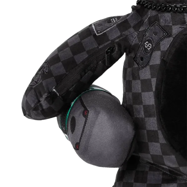 Sprayground Censored Moneybear negro - detalle 1