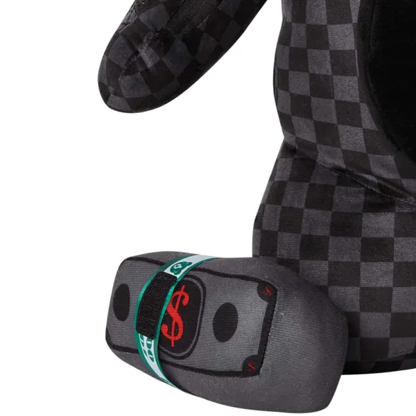 Sprayground Censored Moneybear negro - billetes