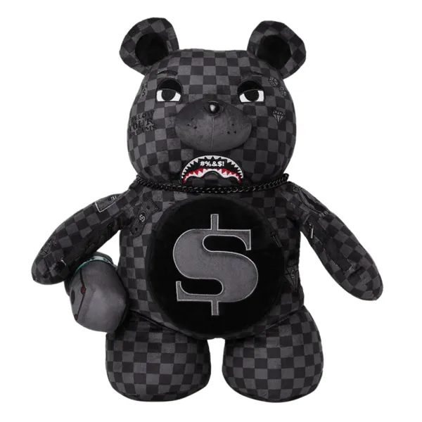Sprayground Censored Moneybear negro - principal