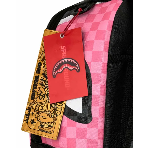 Mochila Pantera Rosa Sprayground - etiquetas