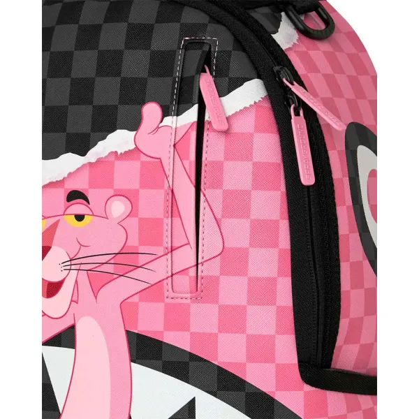 Mochila Pantera Rosa Sprayground - cremallera