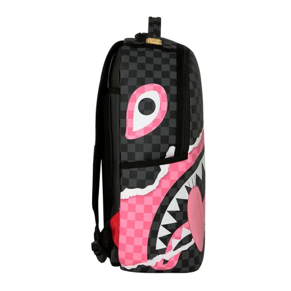 Mochila Pantera Rosa Sprayground - de lado