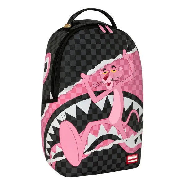 Mochila Pantera Rosa Sprayground - lateral