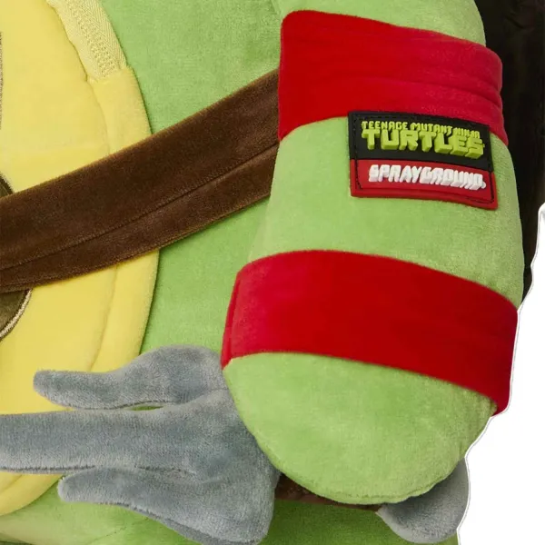 Oso Sprayground TMNT Raphael - detalle