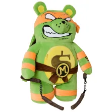 Mochila oso Tortugas Ninja Sprayground Michelangelo - lateral
